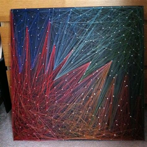 85 Best Images About Nail And Thread Art On Pinterest Wooden Boards