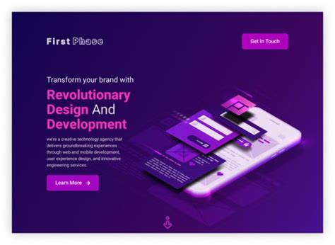 Landing Page Website Design Graphic By Kajmir88 · Creative Fabrica