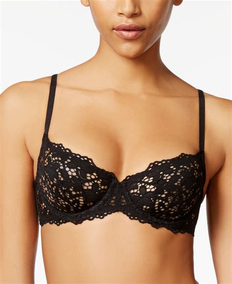 DKNY Classic Lace Unlined Demi Bra DK4008 ShopStyle