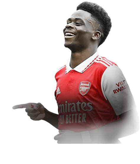 Bukayo Saka 85 RW Team Of The Week Gold FIFA 23 FifaRosters