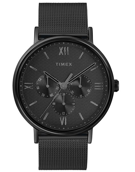 Zegarek M Ski Elegancki Do Garnituru Timex Southview Czarny Na