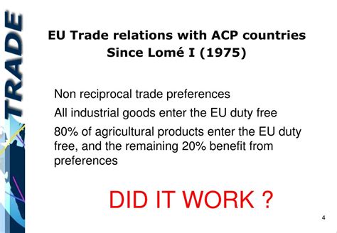 Ppt Economic Partnership Agreements A New Approach To Acp Eu