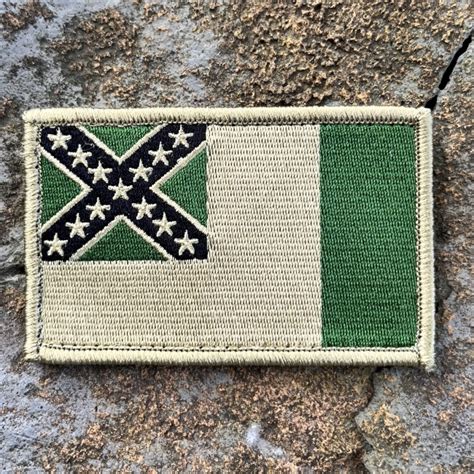 Tactical Velcro 3rd National Patch Subdued Confederate Shop