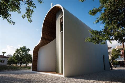 Michail Georgiou Designs A Small Chapel In Cyprus With A Welcoming Form