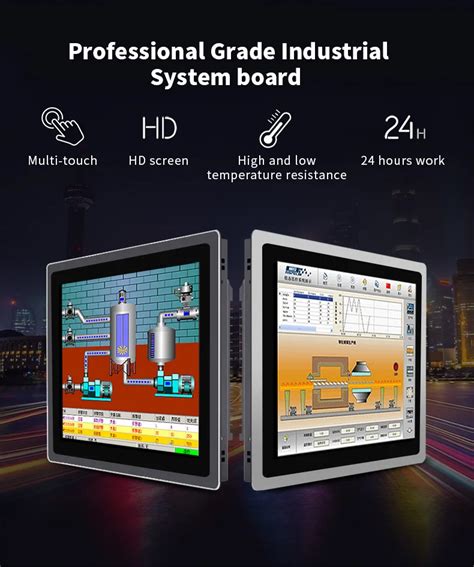 Industrial 10 Points Capacitive Touch Panel Pc Industrial Lcd Monitor