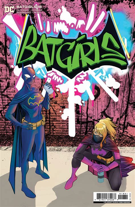 Batgirls Cover D Incentive Robbi Rodriguez Card Stock Variant Cover