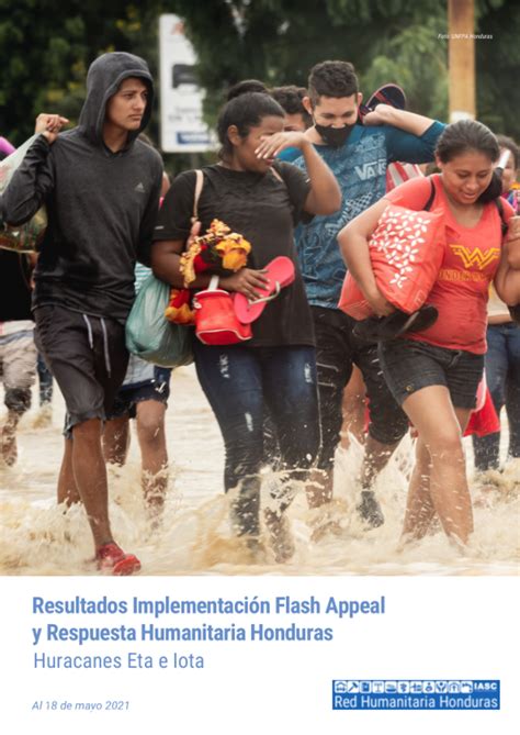 Resultados Implementación Flash Appeal Y Respuesta Humanitaria Honduras