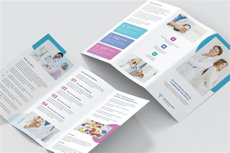 Pharmacy Tri Fold Brochure Design Psd