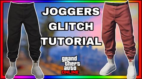 GTA 5 ONLINE UPDATE HOW TO GET BLACK RED JOGGERS OUTFIT TUTORIAL 1