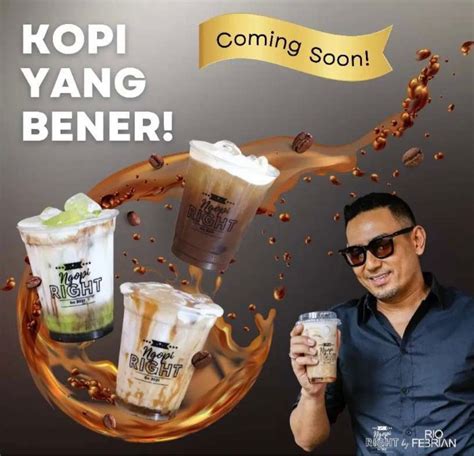 Siap Dagang Take Over Franchise Kopi Di Bawah Naungan Rio Febrian