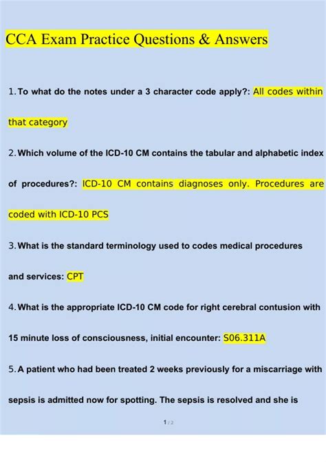 Cca Exam Practice Questions Newest Questions And Answers