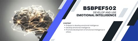 BSBPEF502 Develop And Use Emotional Intelligence SpecTraining Pty Ltd