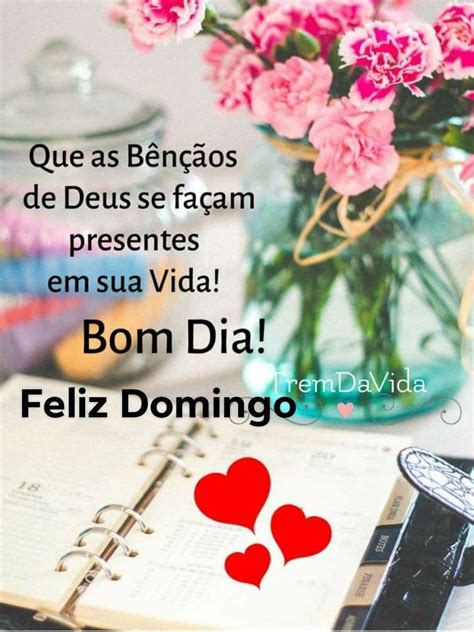 Msg De Feliz Domingo - 37 Imagens de Feliz Domingo Carinhoso para Whatsapp