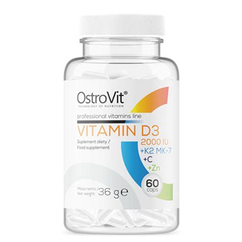 Ostrovit Vitamin D Iu K Mk Vc Zinc Vi N Whey Vn