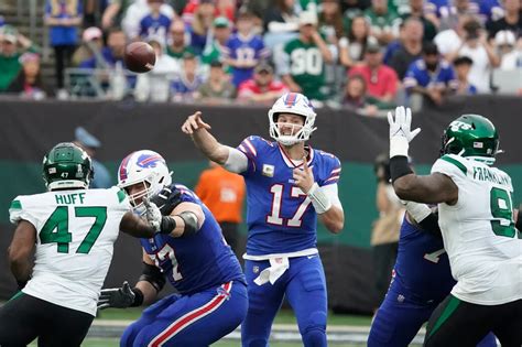 NFL Preview Bills Vs Jets A Crucial Matchup