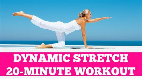 20 Minute Dynamic Stretch Light Cardio Warm Up Or Cool Down Active