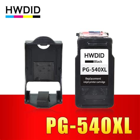 HWDID PG540 PG 540 XL BLACK Ink Cartridge Pg 540 Pg 540XL For Canon