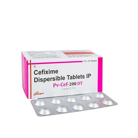 Cefixime Dispersible Tablets Manufacturer Supplier Franchise