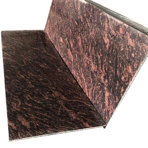 Silky Brown Granite Slabs For Flooring Thickness Mm At Rs Sq Ft