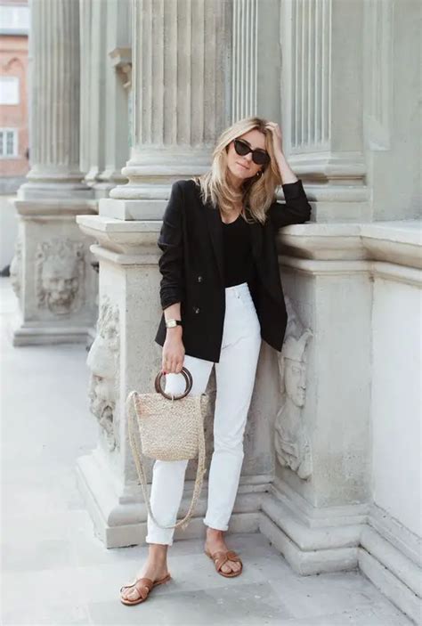 5 Infallible And Timeless Looks To Combine Your White Pants