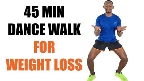 45 Minute WALK DANCE Cardio Workout For Weight Loss No Jumping No