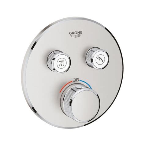 Grohe Grohtherm Smartcontrol Thermostat With Shut Off Valves