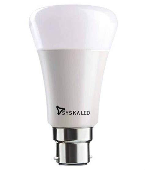 Syska White 7W Smart Rainbow LED Bulb Buy Syska White 7W Smart Rainbow