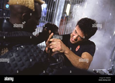 Demolition Man Wesley Snipes Sylvester Stallone 1993 ©warner Bros