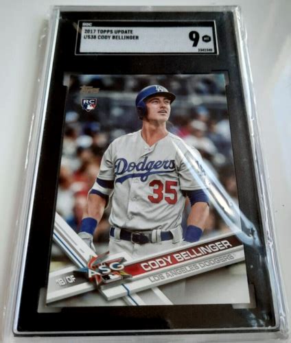 Cody Bellinger Topps Update Series Rc Us Sgc Mint La