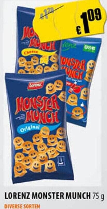 LORENZ MONSTER MUNCH 75 G Angebot Bei FreeOneShop