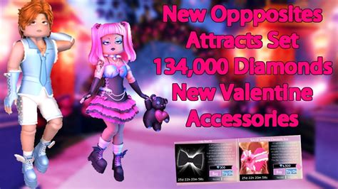 New Opposites Attracts Set And New Valentine Accessories Royale High