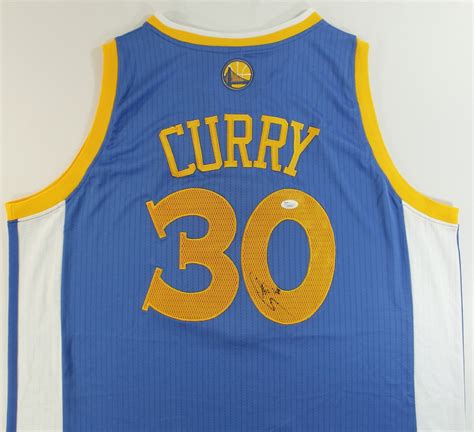 Stephen Curry Signed Warriors Jersey (JSA COA) | Pristine Auction