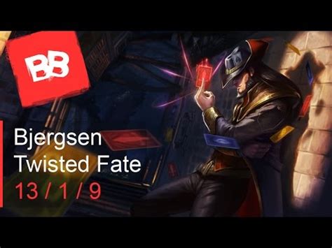 TSM Bjergsen Twisted Fate Vs Orianna Mid YouTube