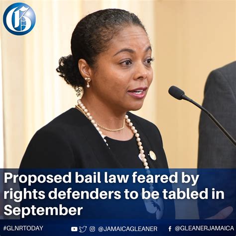 Jamaica Gleaner On Twitter A New Bail Act That The Holness