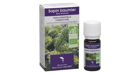 Huile Essentielle De Sapin Baumier Docteur Valnet