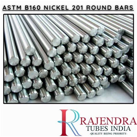 Astm B Nickel Round Bars Single Piece Length Meter At