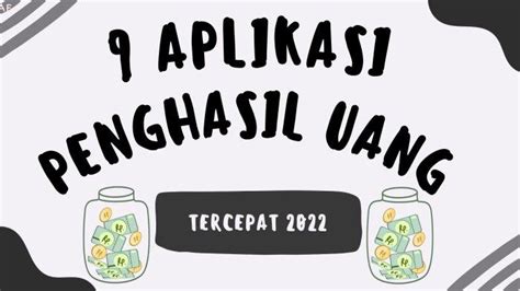 Aplikasi Penghasil Uang Langsung Ke Dana Cocok Bagi Kaum Rebahan