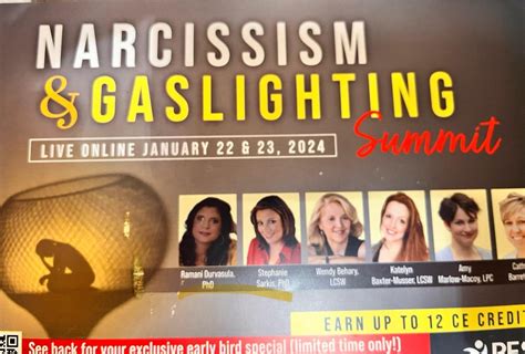 Narcissism And Gaslighting Summit R Pics