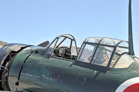 Japanese Zero Cockpit stock photo. Image of flight, pilot - 66745792