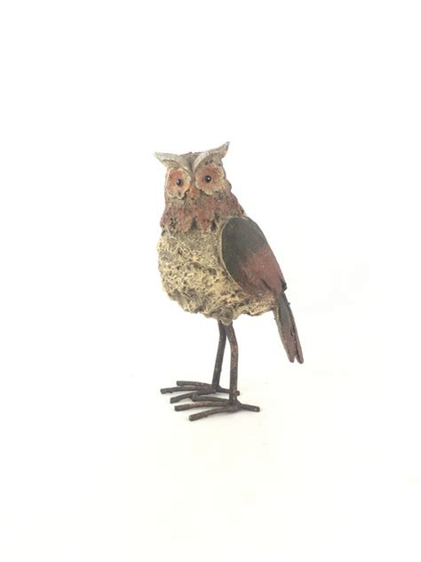 Vintage Owl Figurine Vintage Owl Owl Figurine Vintage Bird Etsy