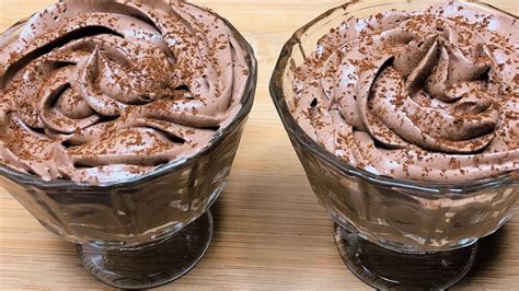 2 Ingredient Chocolate Mousse Ready In 15 Minutes