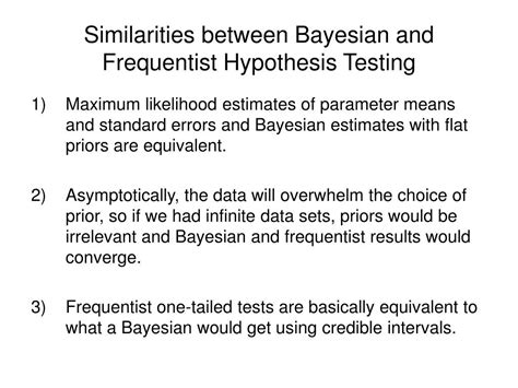 Ppt Bayesian Hypothesis Testing And Bayes Factors Powerpoint