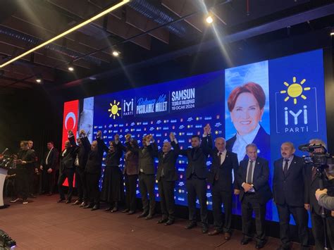 Meral Akşener Samsun Büyükşehir ve İlçe Adaylarını Açıkladı