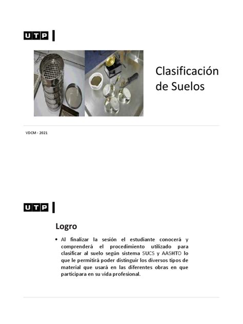 Infografía Sobre Los Conceptos Generales De Clasificación Sucs Y Aashto