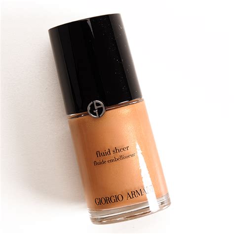 Giorgio Armani No. 10 Fluid Sheer Review, Photos, Swatches