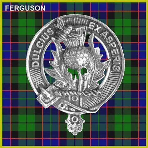 Ferguson Clan Crest Scottish Cap Badge Cb02 Etsy Scottish Clans