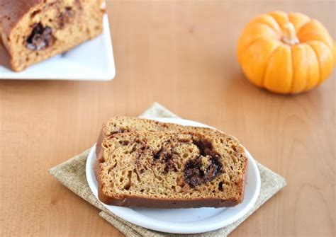 Nutella Swirl Pumpkin Bread Kirbie S Cravings