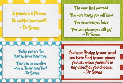 Printable Dr Seuss Quotes Templates. QuotesGram