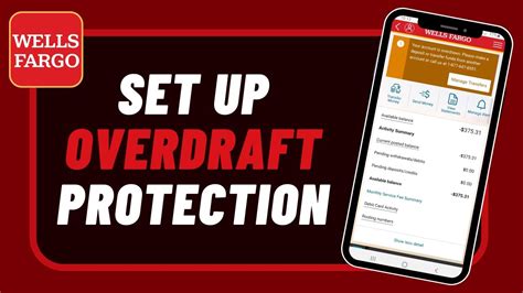 Wells Fargo How To Setup Overdraft Protection Youtube