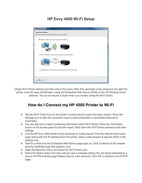 PPT - HP Envy 4500 Wireless Setup PowerPoint Presentation, free ...